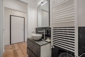 Shower, hair dryer, bidet