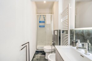 Shower, hair dryer, bidet