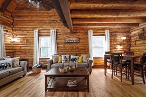 Smart TV, table football, books, music library