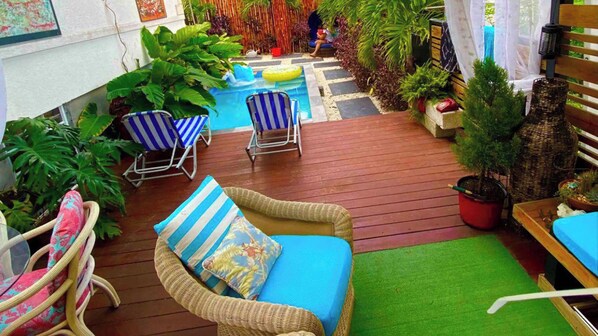 Enceinte de l’hébergement