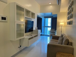 Apartamento City | Zona de estar