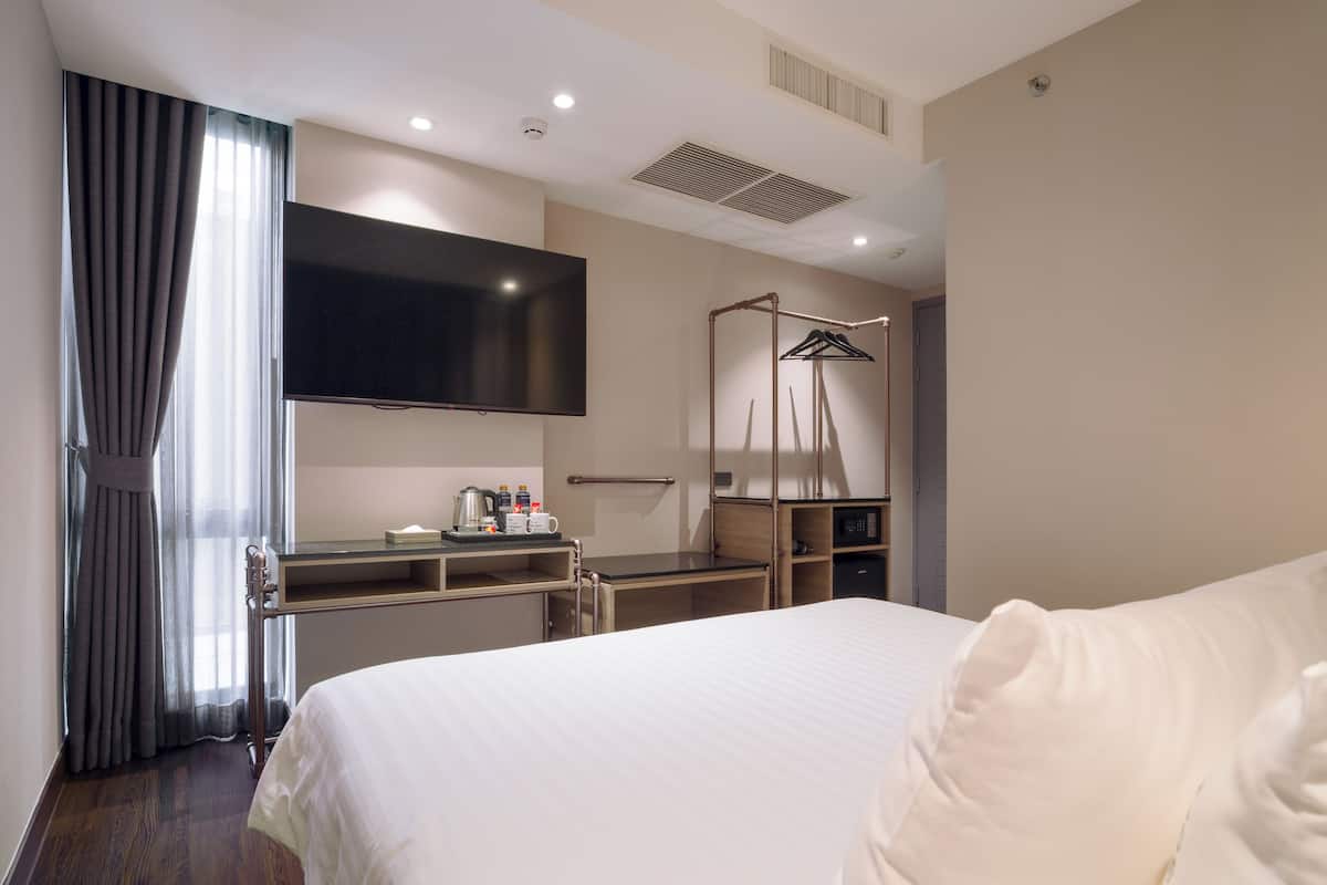 Connecting Room | Een kluis op de kamer, een bureau, gratis wifi
