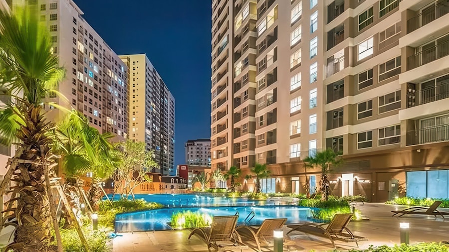 Golden Mansion - Transit Apt Free POOL & GYM