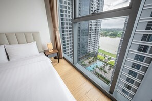 Superior Apartment, 1 Bedroom, Kitchen, City View | City view