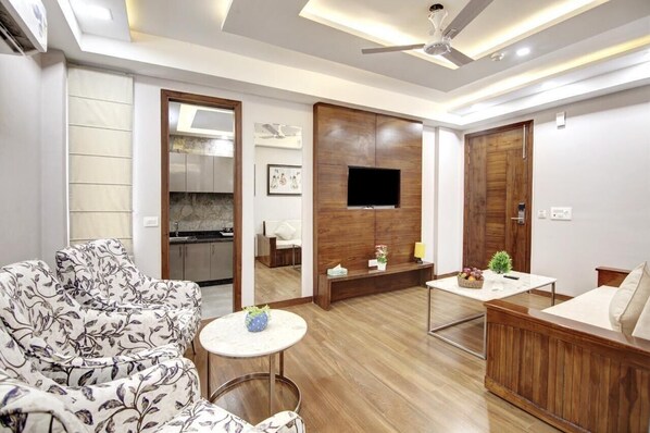 Suite Studio Royale | Coin séjour