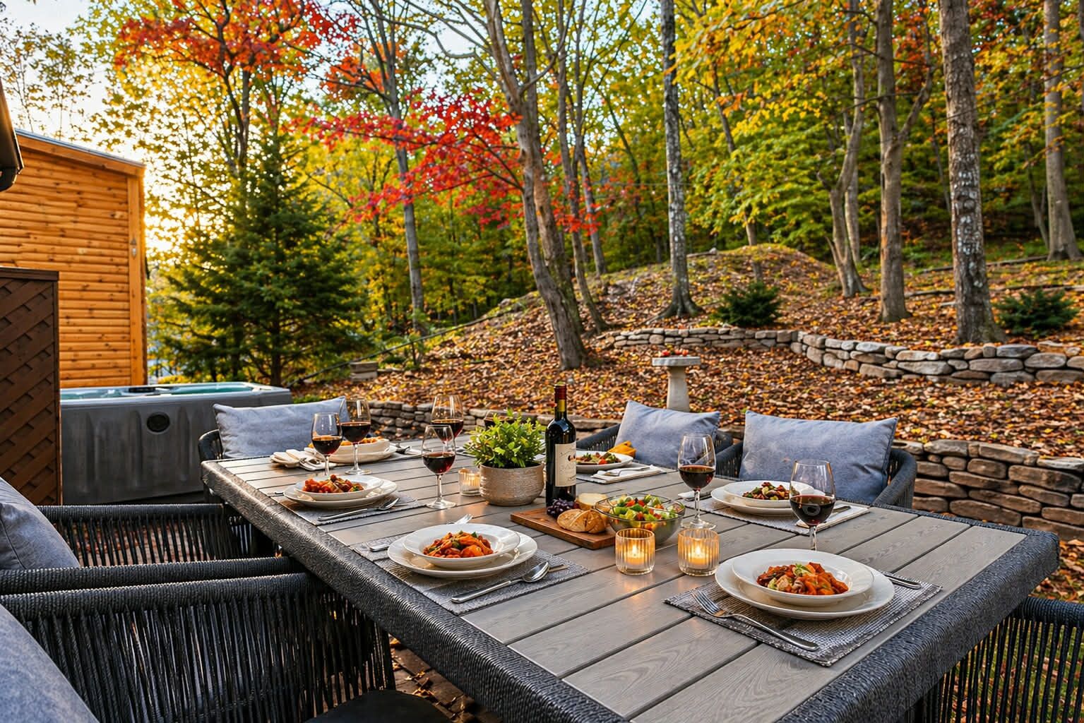 Restaurante al aire libre