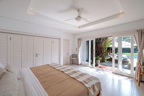Deluxe Villa, Patio, Pool View | View from room