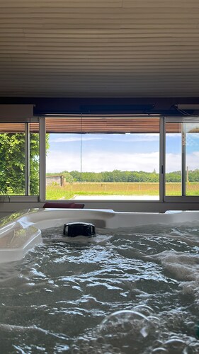 Room with private spa and cinema room