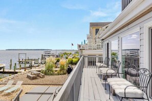 Terrace/patio - Dolphins Chance - Beautiful Waterfront! (Ocean Pines)