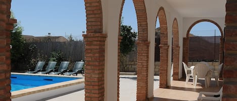 Alberca al aire libre
