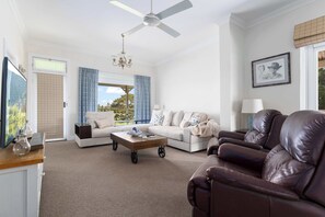 Télévision, cheminée