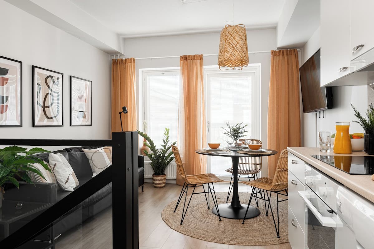 Comfort appartement | 2 slaapkamers, geluiddichte muren, gratis wifi, beddengoed