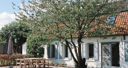 Charming 4-bedroom farmhouse in Ellezelles with seasonal heated Pool and Sauna
