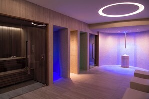 Salle de soins pour les couples, sauna, spa, bain de vapeur