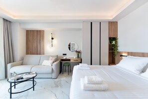 Estudi Deluxe | 1 dormitori, caixa forta a l'habitació i cortines opaques