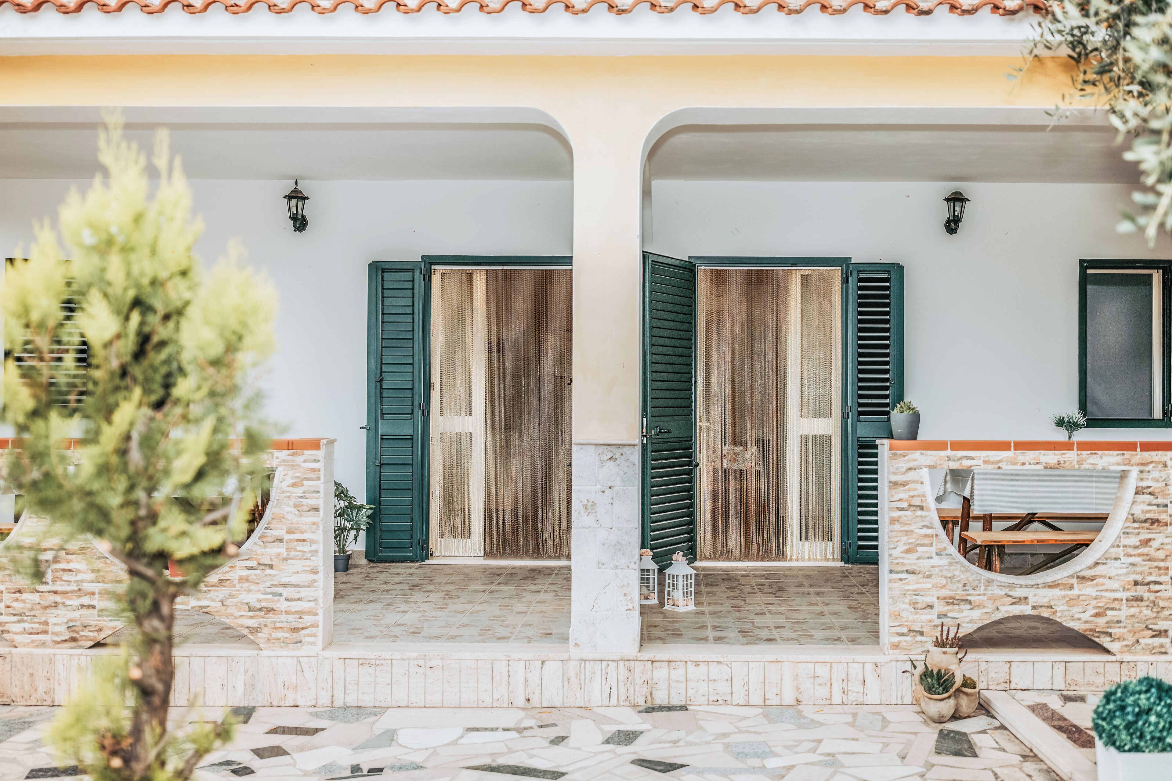 Mặt tiền nơi lưu trú