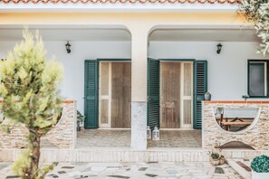 Fassade der Unterkunft