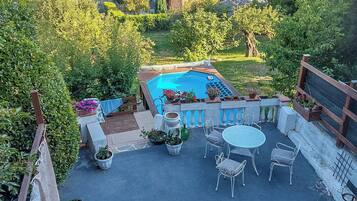 Apartment, 1 Schlafzimmer, Poolblick | Terrasse/Patio