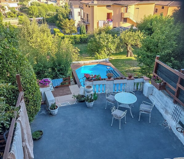 Apartament, 1 dormitori, vistes a la piscina | Terrassa o pati