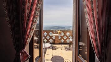 Apartment, 2 Schlafzimmer, Terrasse, Bergblick | Terrasse/Patio