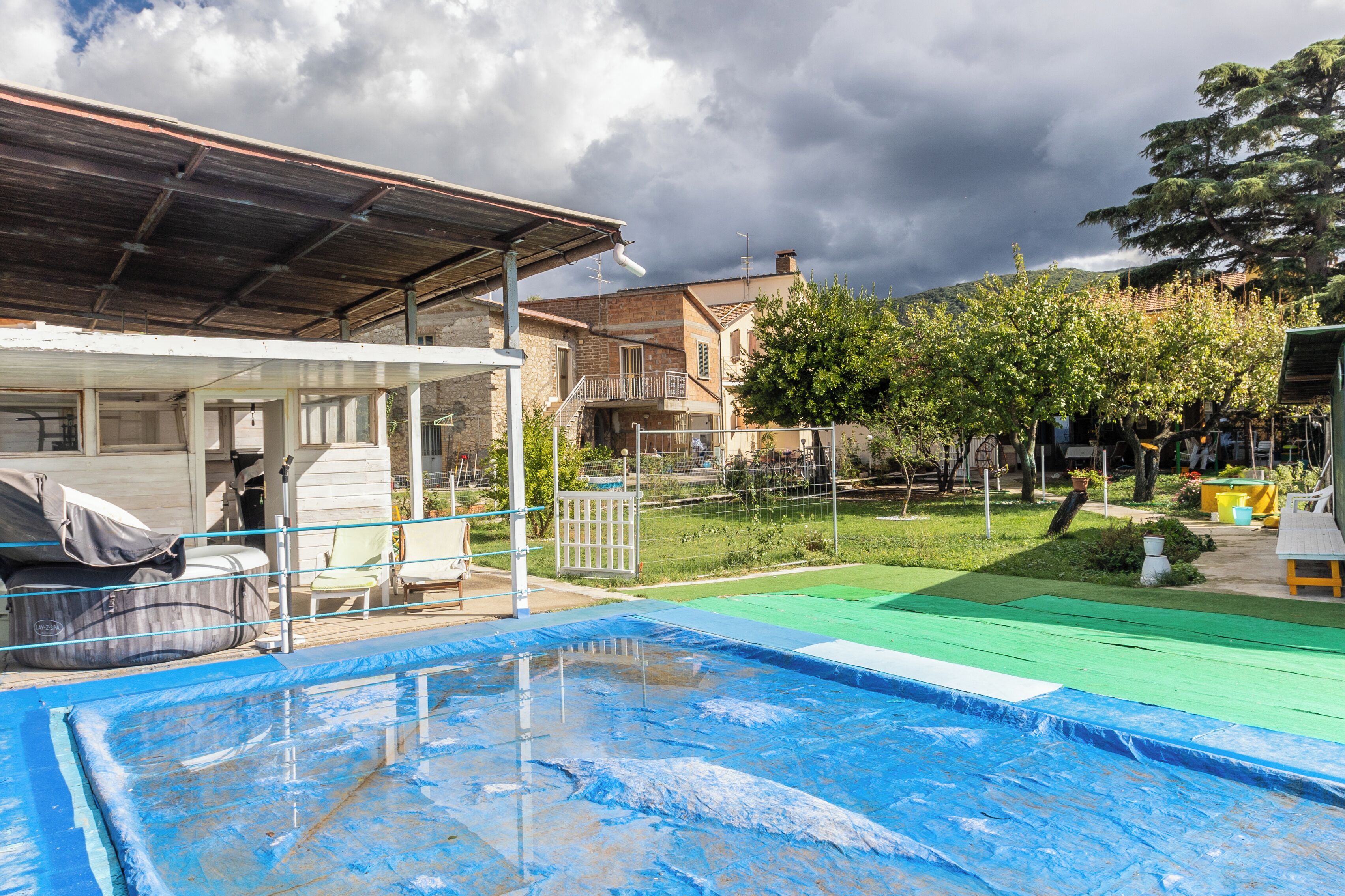 Seasonal outdoor pool