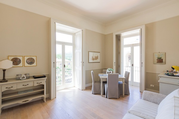 Apartment, 1 Bedroom, Balcony | Living area