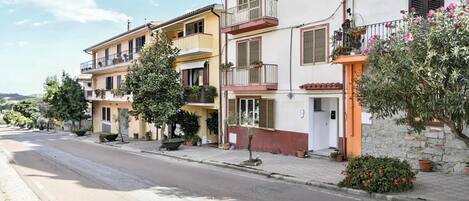 Majoituspaikan julkisivu