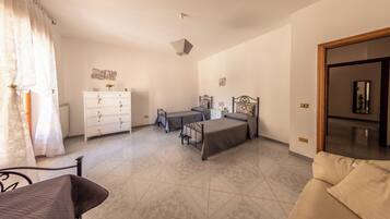 Apartment, 2 Bedrooms, Balcony | 2 bedrooms, desk, iron/ironing board, bed sheets