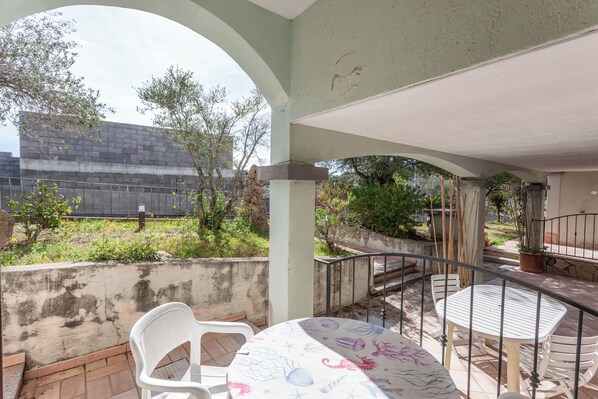 Leilighet, 2 soverom, terrasse | Terrasse/patio