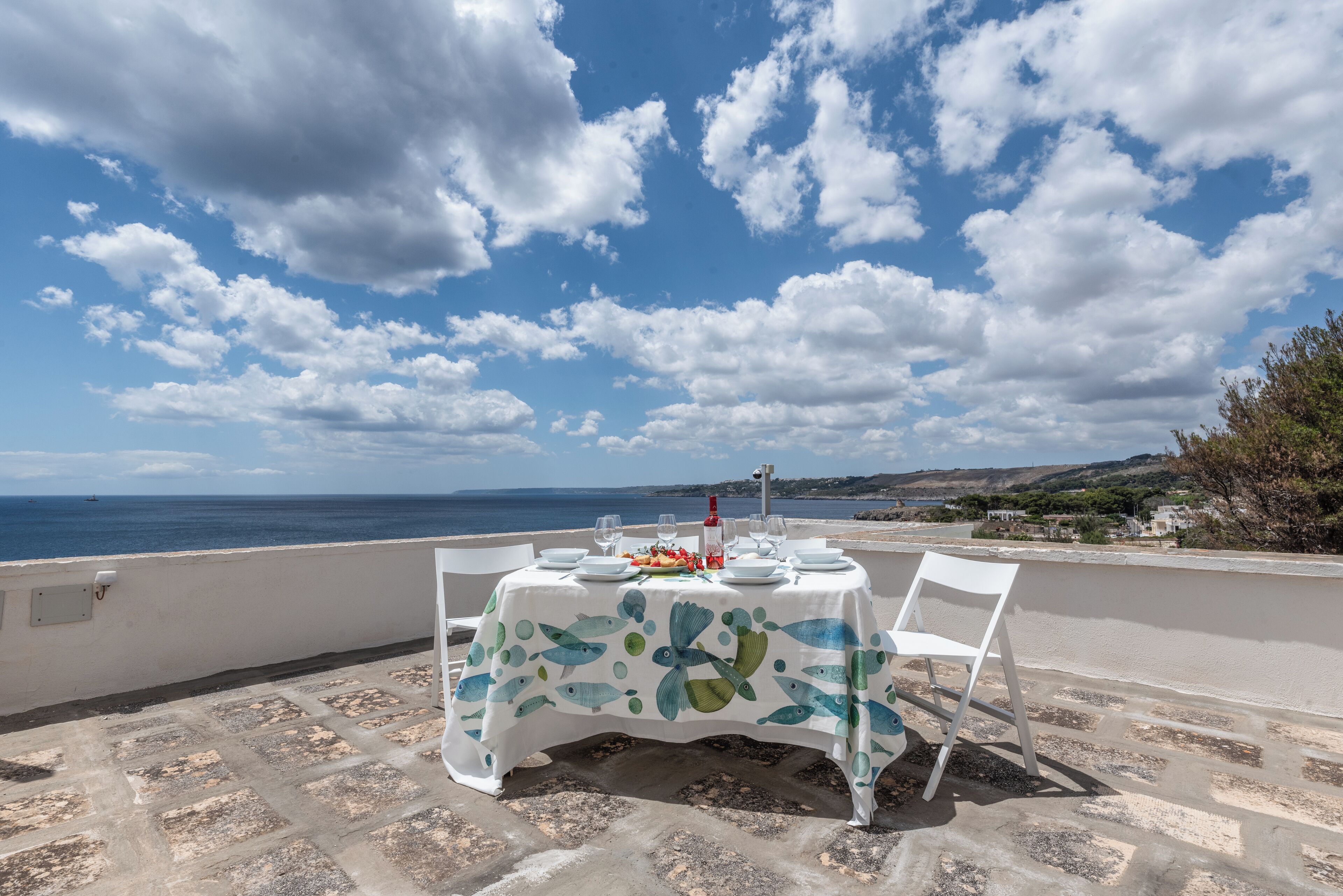 Apartment, 2 Bedrooms, Terrace, Sea View | Terrace/patio