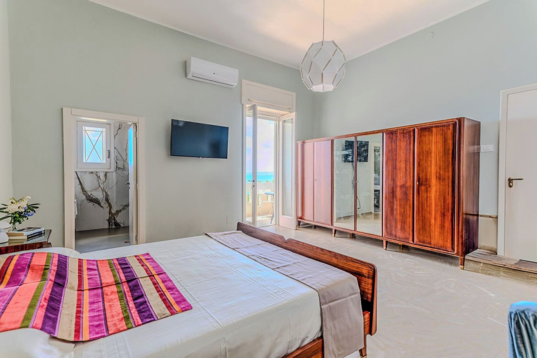 Appartamento, 2 camere da letto, terrazzo, vista mare | 2 camere, Wi-Fi gratuito