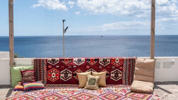 Apartment, 2 Bedrooms, Terrace, Sea View | Terrace/patio