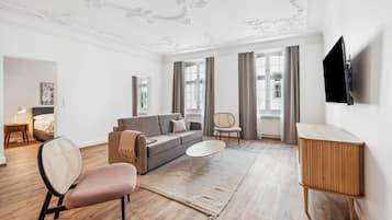 Suite Confort, 1 chambre | Coin séjour