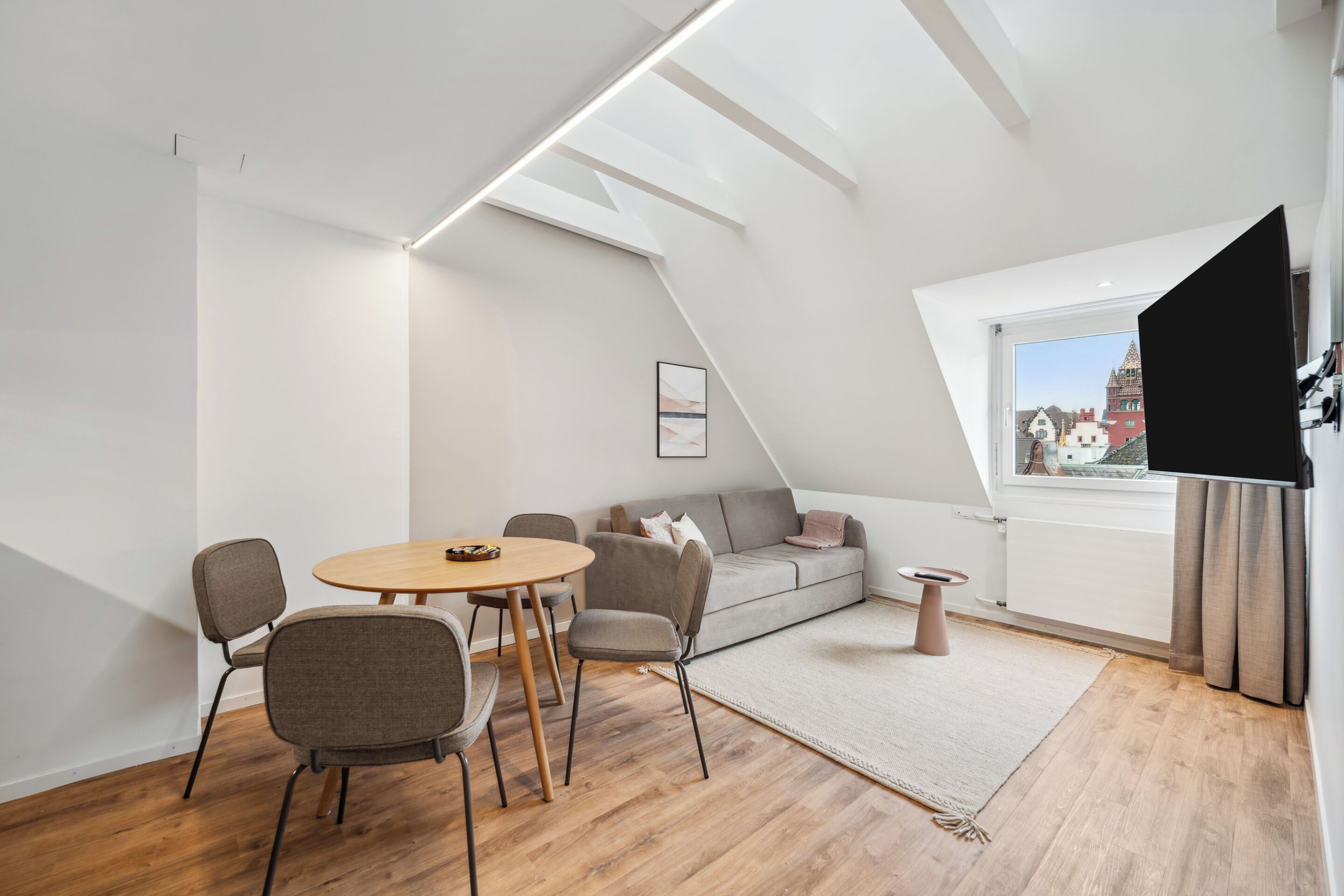 Suite, 1 chambre | Coin séjour