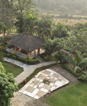 Deluxe Double Room, Balcony, Resort View | Garden view - Whispering Peepul Resort (Ambernath)