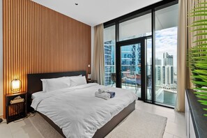 Studio Deluxe, balcon, vue canal