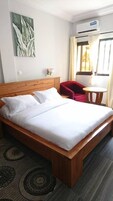 Superior Double Room, Balcony, Beach View | Iron/ironing board, free WiFi