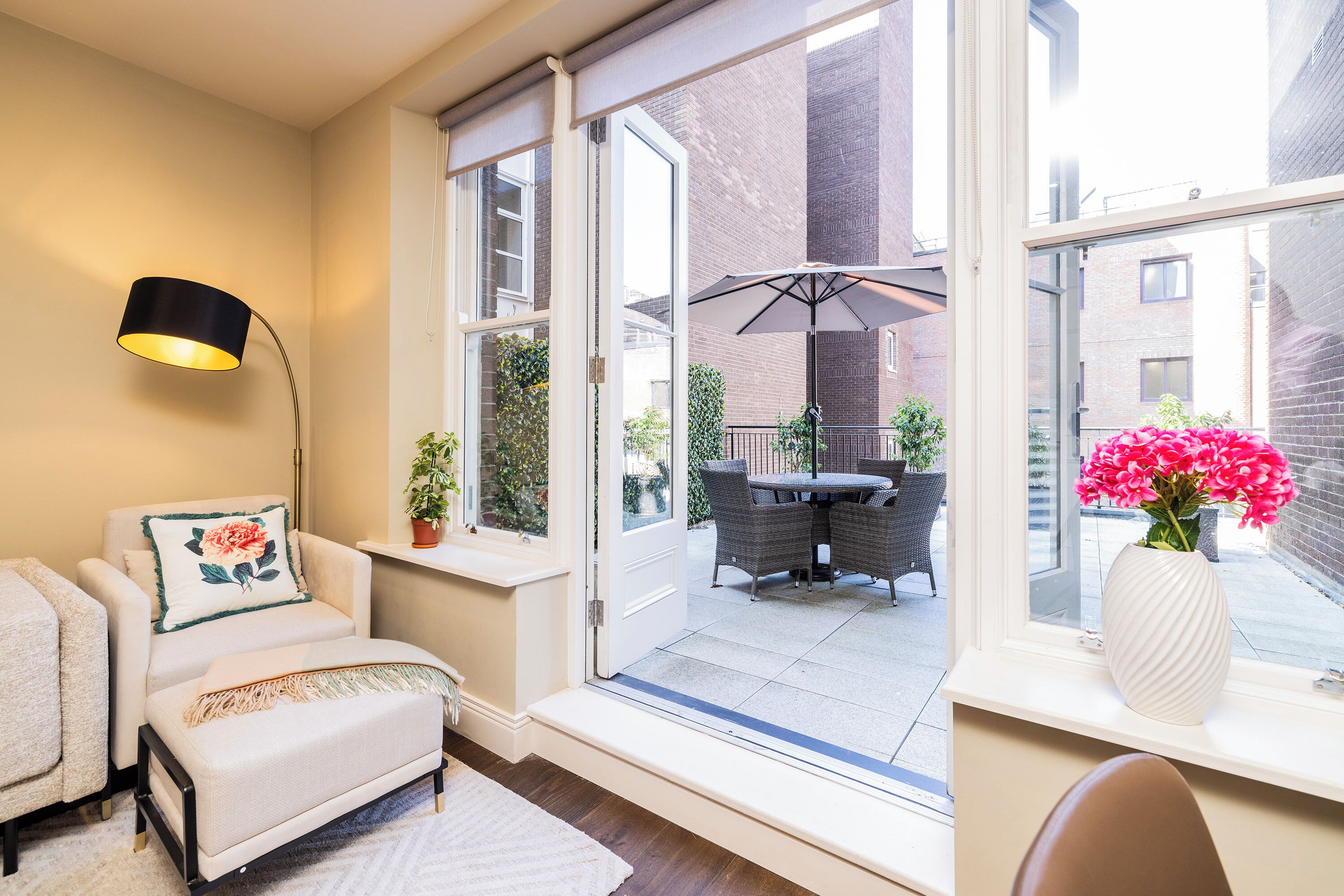 Vue depuis l’hébergement