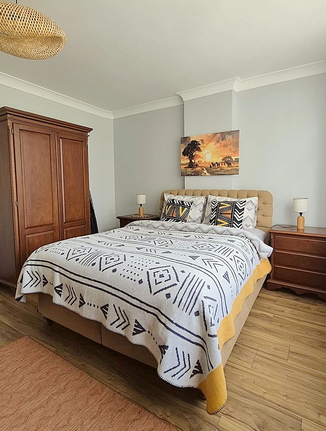 Literie de qualité supérieure, décoration personnalisée