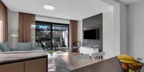Living area - Luxuriöses Apartment Jelena App 1. Krk (Makarska)