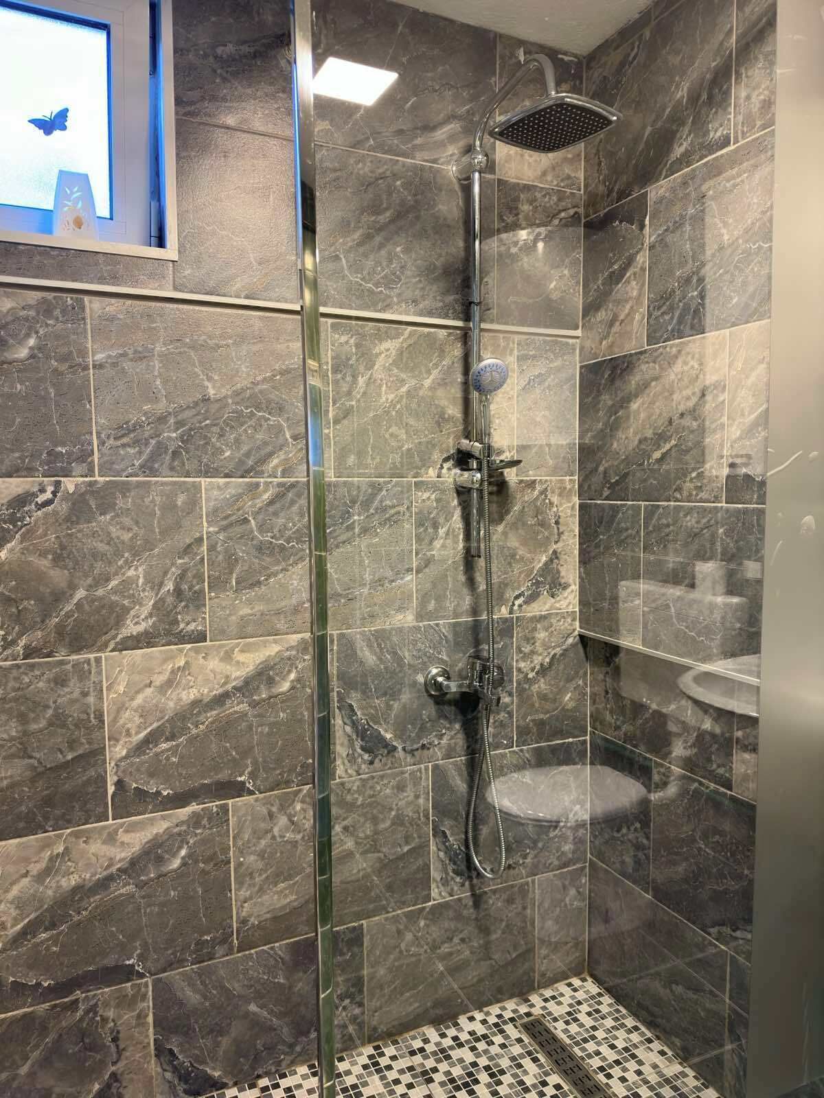 Towels, soap, toilet paper