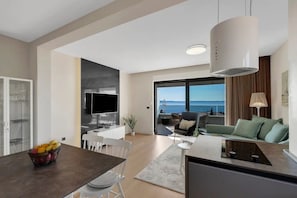 Living area - Luxurious Apartment Jelena App 7. Vis (Makarska)