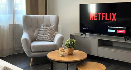 City Home - Top Lage - 2 Zimmer - 80qm - Smart TV - WIFI - Balkon