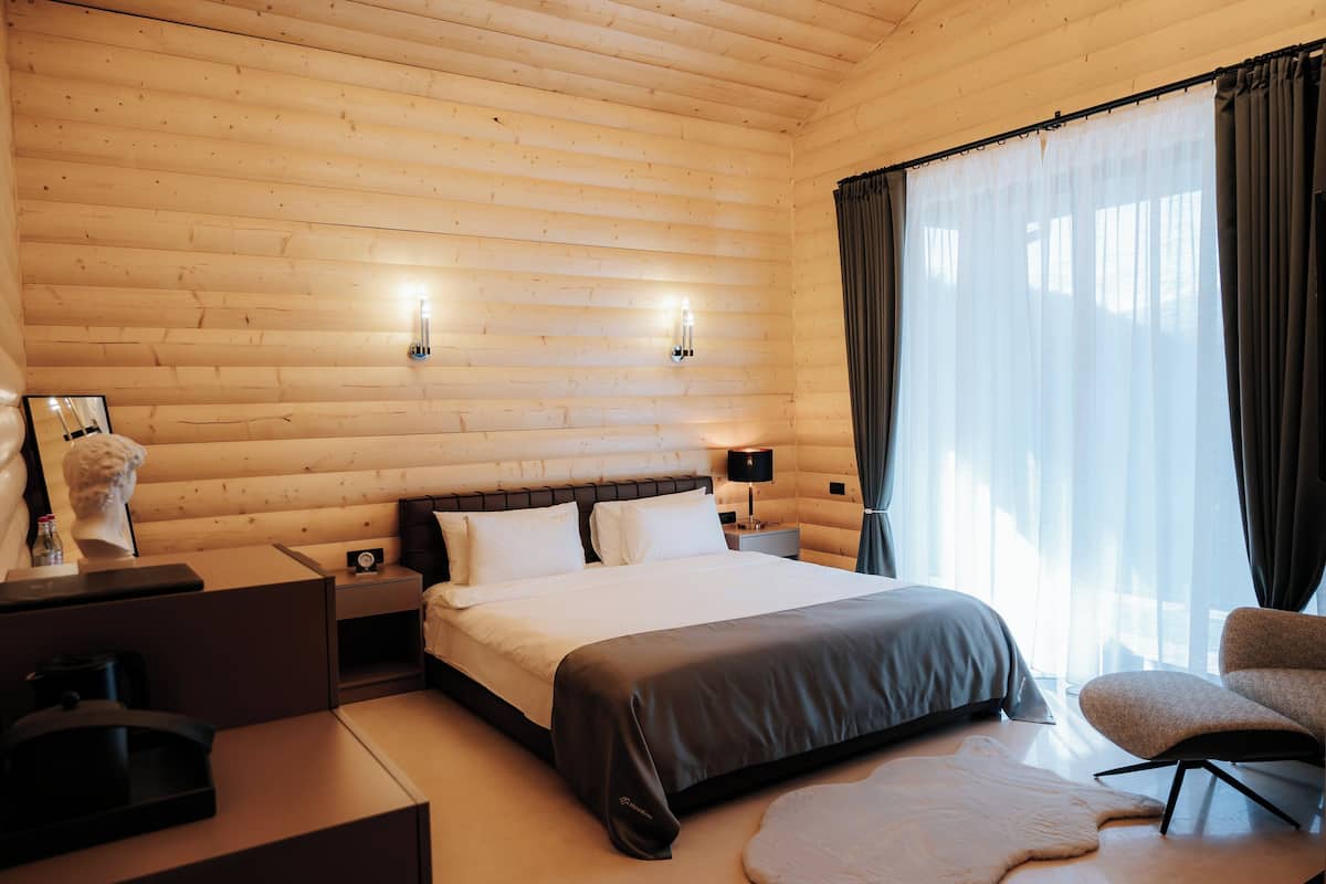 Luxury Chalet, Lanai, Mountain View | 1 bedroom, in-room safe, desk, laptop workspace