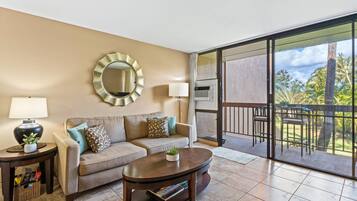 Condo, 1 Bedroom | Living area | TV, DVD player