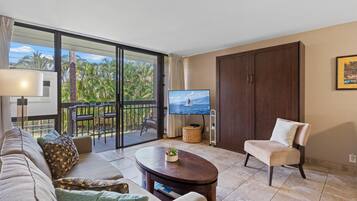 Condo, 1 Bedroom | Living area | TV, DVD player