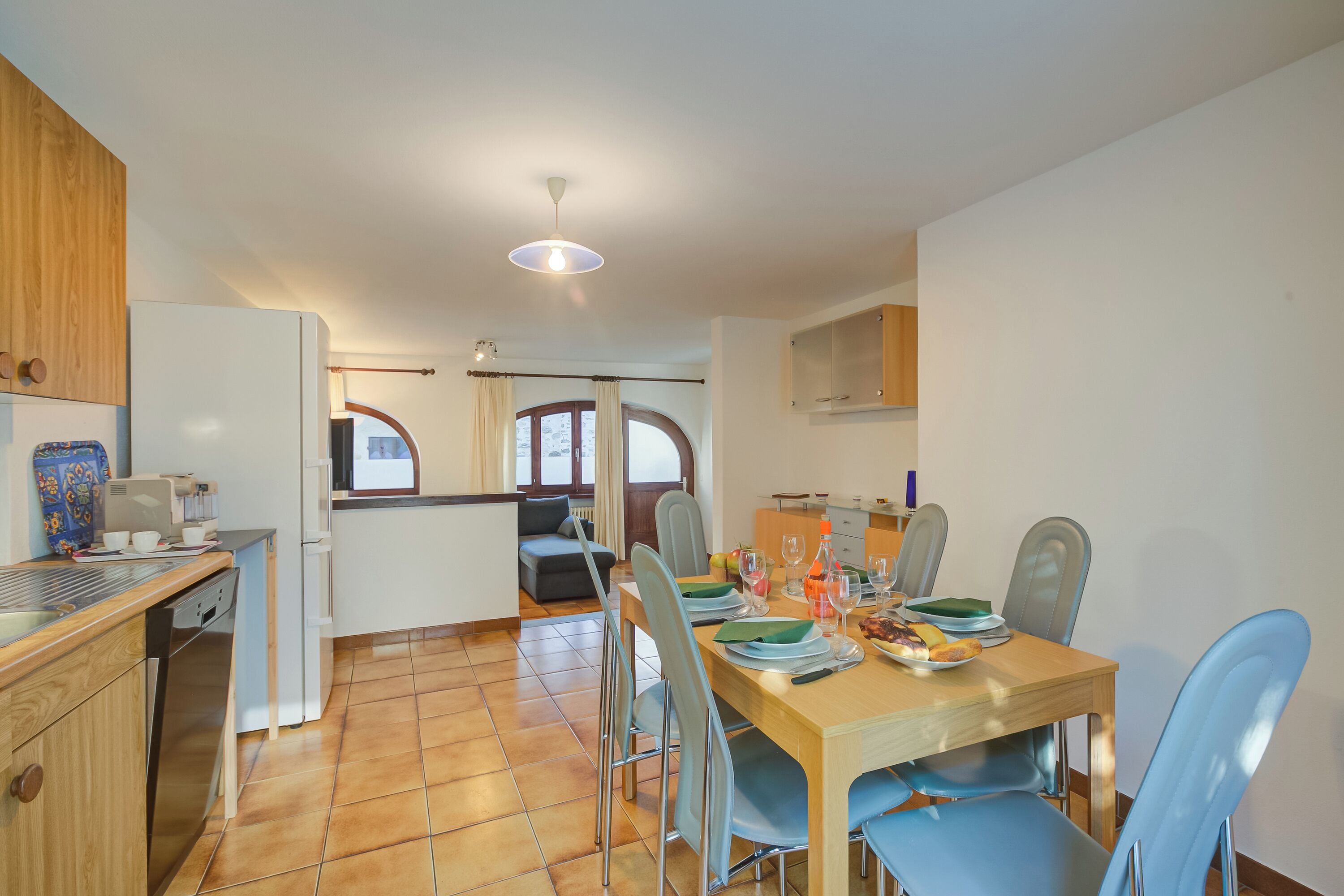 Family Apartment, Multiple Bedrooms (Ca Cornocc) | Dining