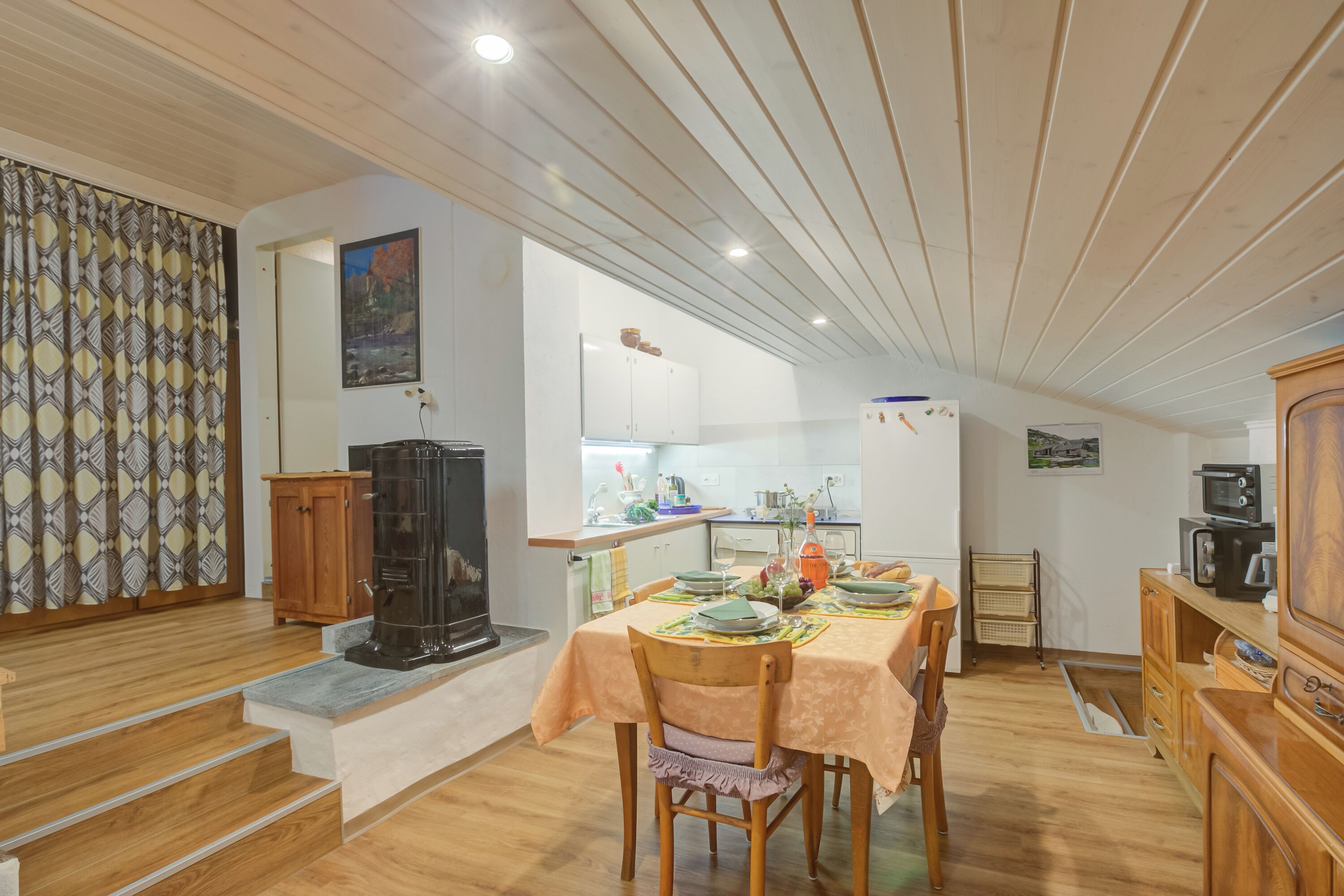 Stuga Standard - flera sovrum - intill bergen (Ca Contina) | Restauranger