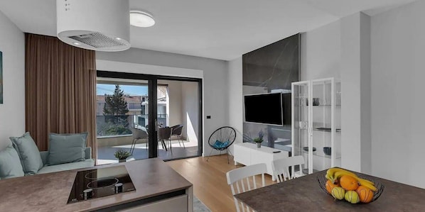 Living area - Luxuriöses Apartment JelenaApp 4. Pag (Makarska)