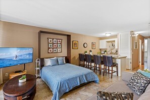1 chambre, fer et planche Ă repasser, Wi-Fi gratuit, draps fournis